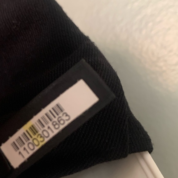 BCBGMaxAzria Black Faux Suede Leather Denna Peplum Top $118 XXS 0 2 - Picture 8 of 9